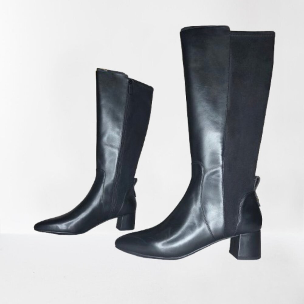 NWT Cole Haan Women's Go-To Block-Heel Dress Boots - Picture 3 of 7